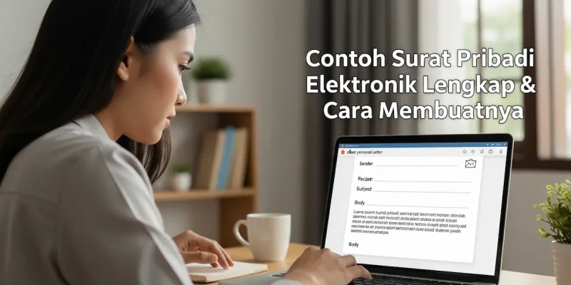 Contoh Surat Pribadi Elektronik Lengkap & Cara Membuatnya