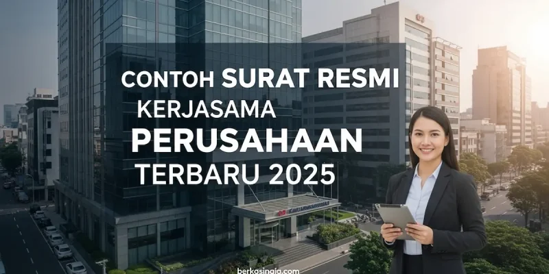 Contoh Surat Resmi Kerjasama Perusahaan Terbaru 2025