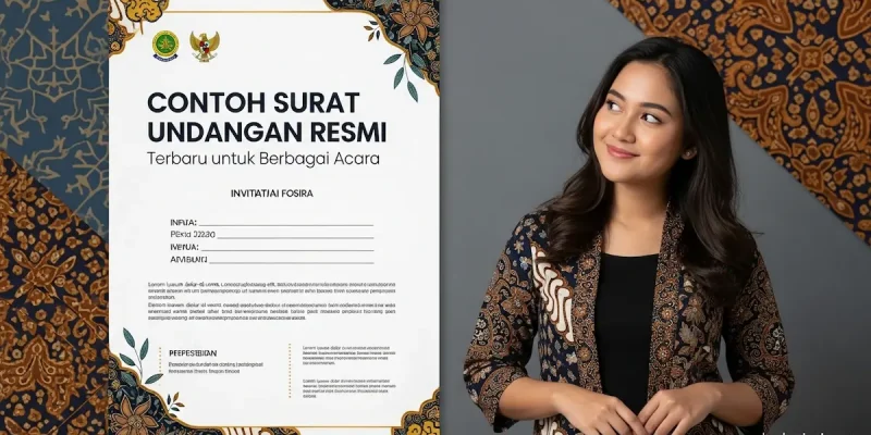 Contoh Surat Undangan Resmi Terbaru untuk Berbagai Acara