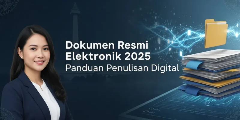 Dokumen Resmi Elektronik 2025 Panduan Penulisan Digital