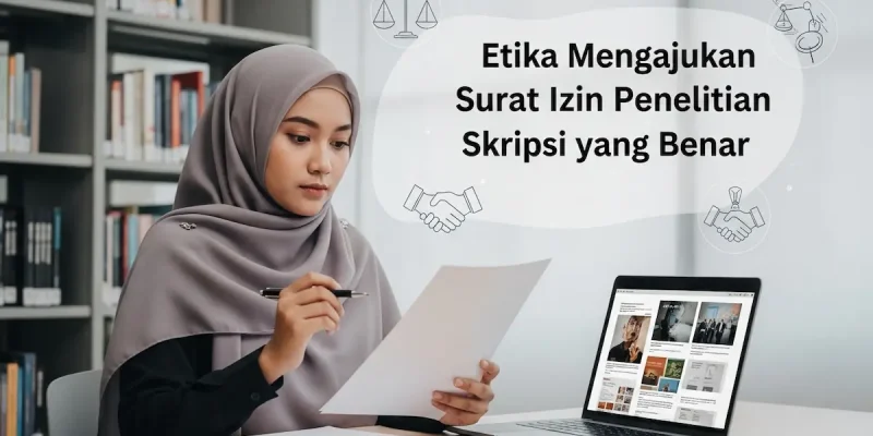 Etika Mengajukan Surat Izin Penelitian Skripsi yang Benar