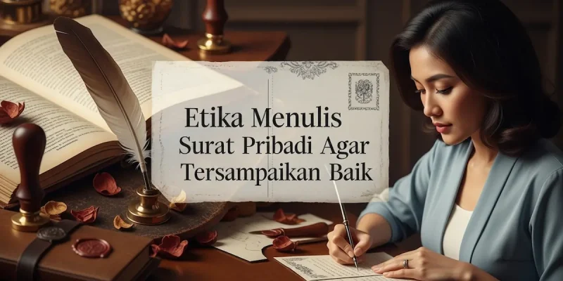 Etika Menulis Surat Pribadi Agar Tersampaikan Baik