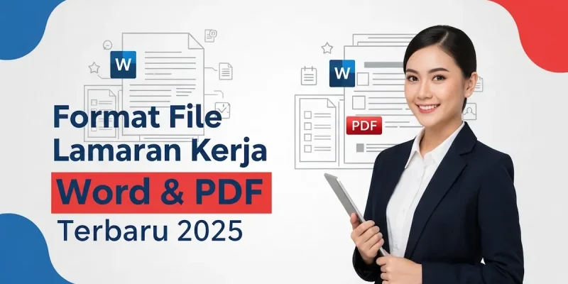 Format File Lamaran Kerja Word & PDF Terbaru 2025