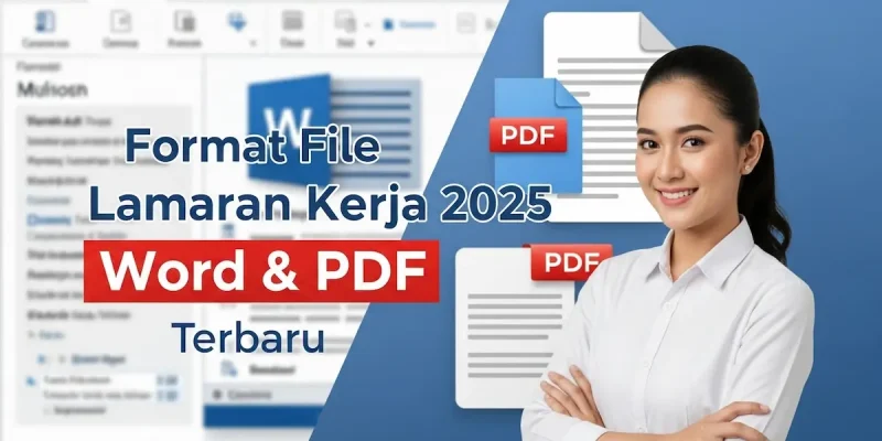 Format File Lamaran Kerja 2025 Word & PDF Terbaru