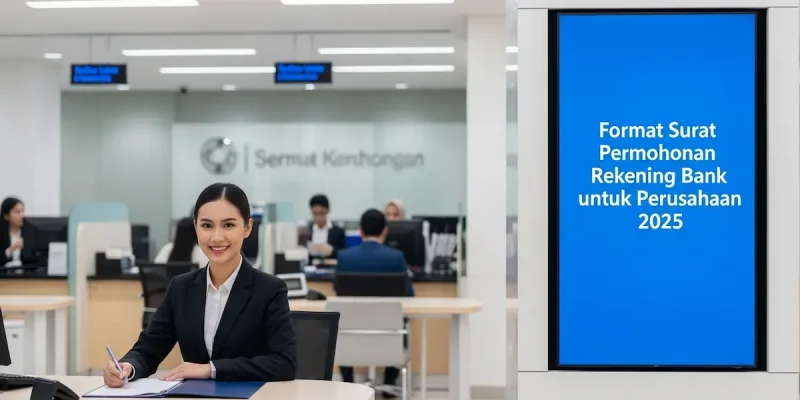 Format Surat Permohonan Rekening Bank untuk Perusahaan 2025