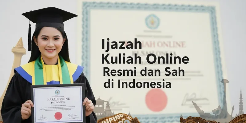 Ijazah Kuliah Online Resmi dan Sah di Indonesia