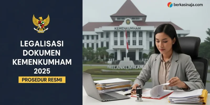 Legalisasi Dokumen Kemenkumham 2025 Prosedur Resmi