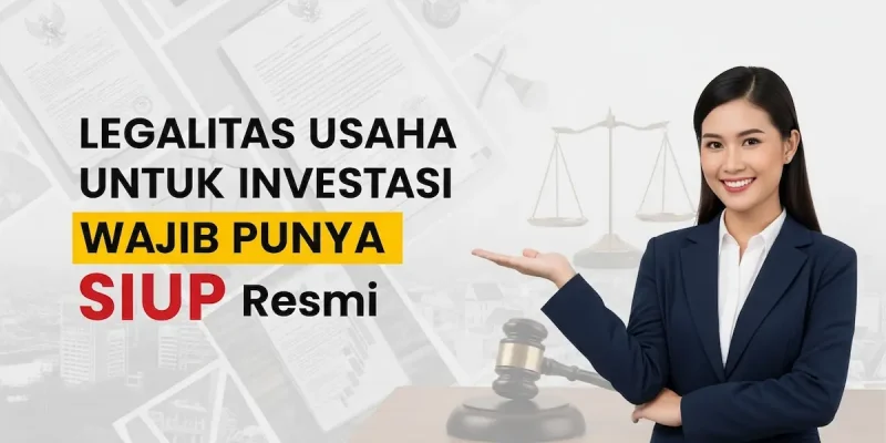 Legalitas Usaha untuk Investasi Wajib Punya SIUP Resmi