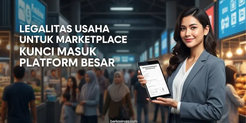 Legalitas Usaha untuk Marketplace Kunci Masuk Platform Besar