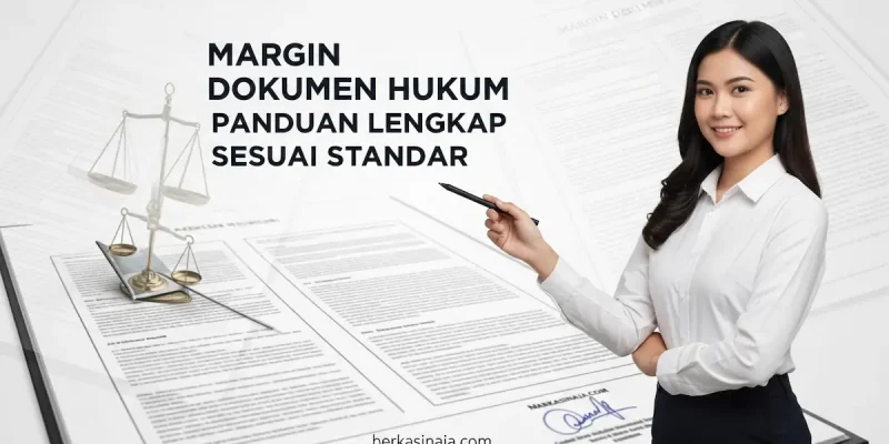 Margin Dokumen Hukum Panduan Lengkap Sesuai Standar