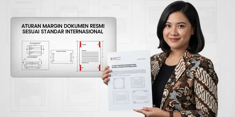 Aturan Margin Dokumen Resmi Sesuai Standar Internasional