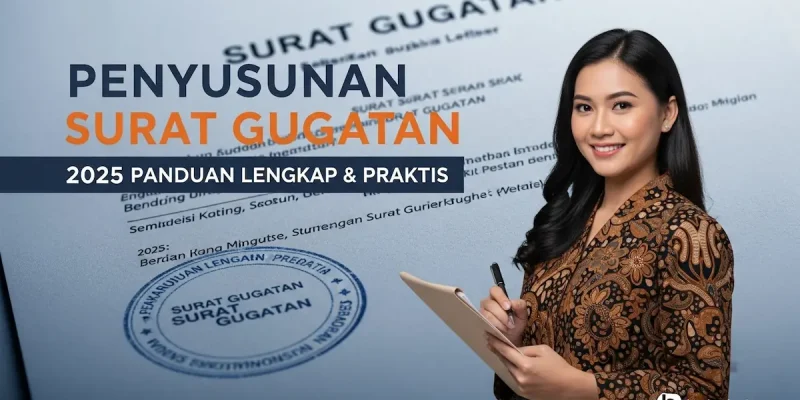 Penyusunan Surat Gugatan 2025 Panduan Lengkap & Praktis