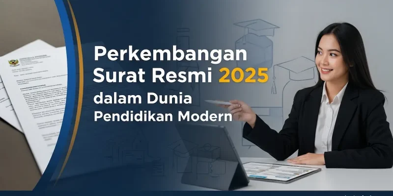 Perkembangan Surat Resmi 2025 dalam Dunia Pendidikan Modern