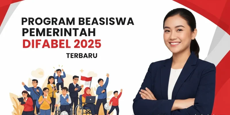 Program Beasiswa Pemerintah Difabel 2025 Terbaru