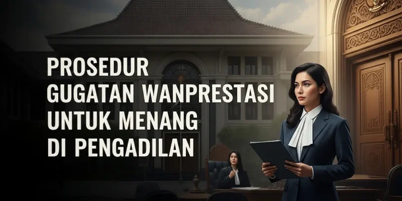 Prosedur Gugatan Wanprestasi untuk Menang di Pengadilan