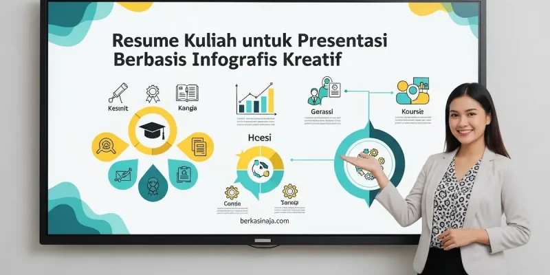 Resume Kuliah untuk Presentasi Berbasis Infografis Kreatif
