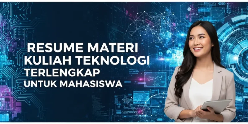 Resume Materi Kuliah Teknologi Terlengkap untuk Mahasiswa