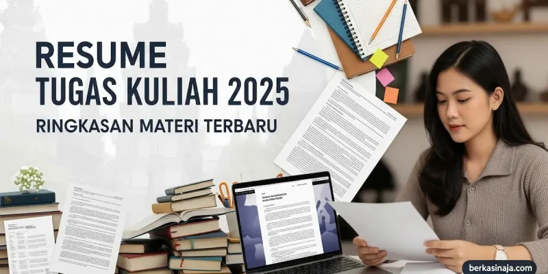 Resume Tugas Kuliah 2025 Ringkasan Materi Terbaru