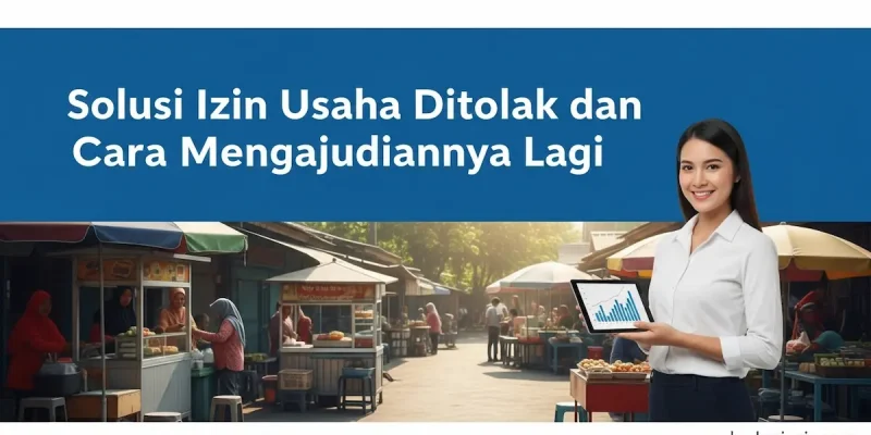 Solusi Izin Usaha Ditolak dan Cara Mengajukannya Lagi