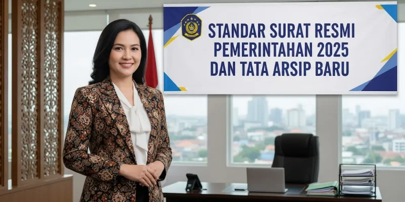 Standar Surat Resmi Pemerintahan 2025 dan Tata Arsip Baru