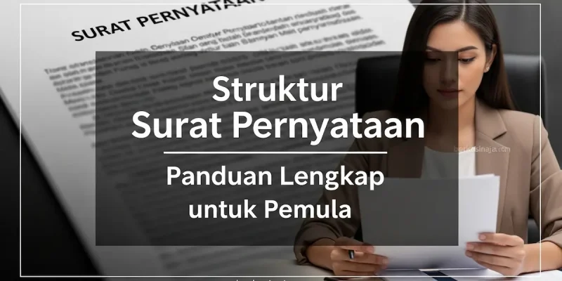 Struktur Surat Pernyataan Panduan Lengkap untuk Pemula