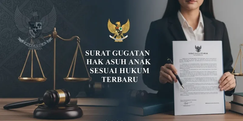 Surat Gugatan Hak Asuh Anak Sesuai Hukum Terbaru