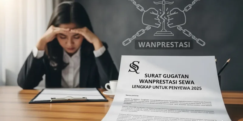 Surat Gugatan Wanprestasi Sewa Lengkap untuk Penyewa 2025