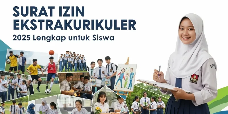 Surat Izin Ekstrakurikuler 2025 Lengkap untuk Siswa