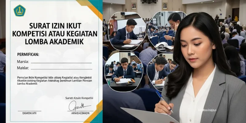 Surat Izin Ikut Kompetisi atau Kegiatan Lomba Akademik
