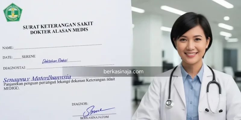 Surat Keterangan Sakit Dokter Alasan Medis