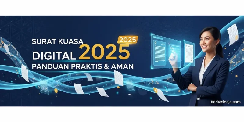 Surat Kuasa Digital 2025 Panduan Praktis & Aman