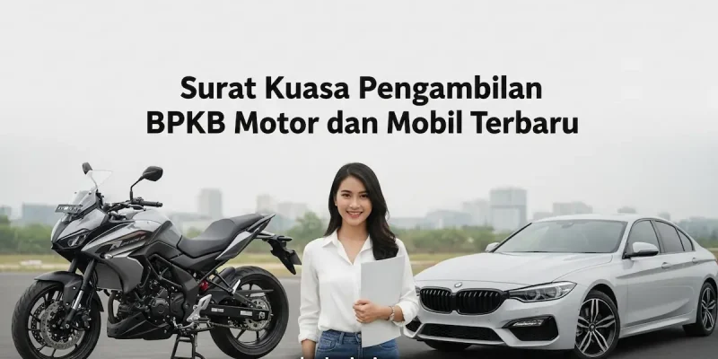 Surat Kuasa Pengambilan BPKB Motor dan Mobil Terbaru