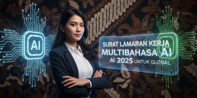 Surat Lamaran Kerja Multibahasa AI 2025 untuk Global