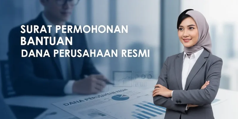 Surat Permohonan Bantuan Dana Perusahaan Resmi