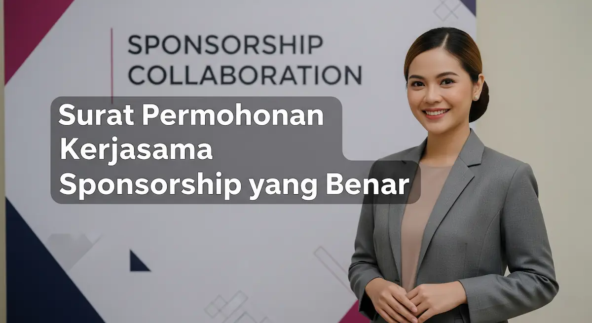 Surat Permohonan Kerjasama Sponsorship yang Benar