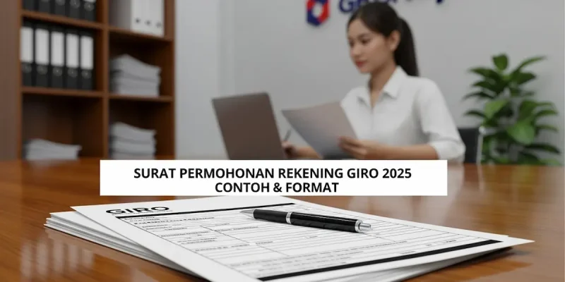 Surat Permohonan Rekening Giro 2025 Contoh & Format