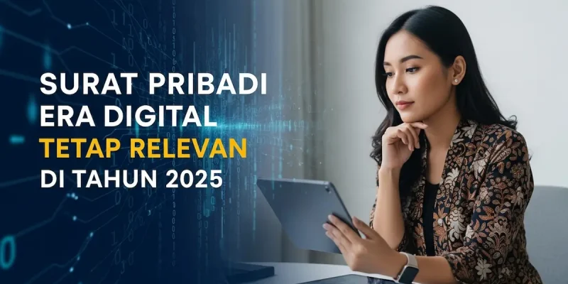 Surat Pribadi Era Digital Tetap Relevan di Tahun 2025
