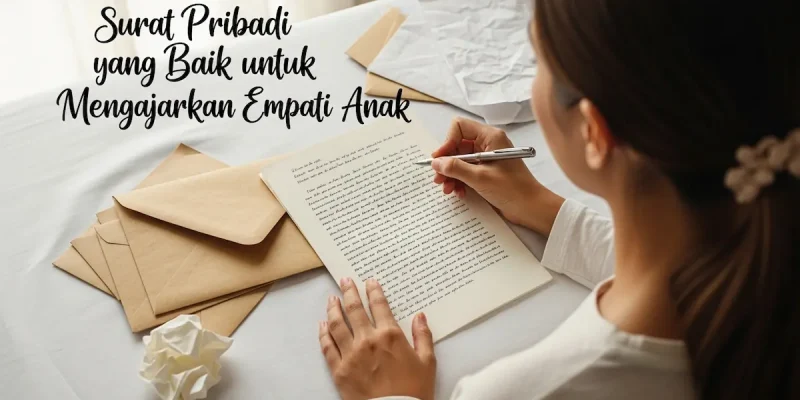 Surat Pribadi yang Baik untuk Mengajarkan Empati Anak