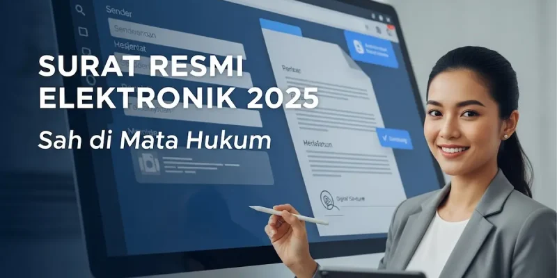 Surat Resmi Elektronik 2025 Sah di Mata Hukum
