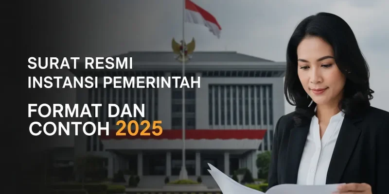 Surat Resmi Instansi Pemerintah Format dan Contoh 2025