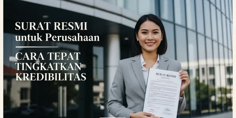 Surat Resmi untuk Perusahaan Cara Tepat Tingkatkan Kredibilitas