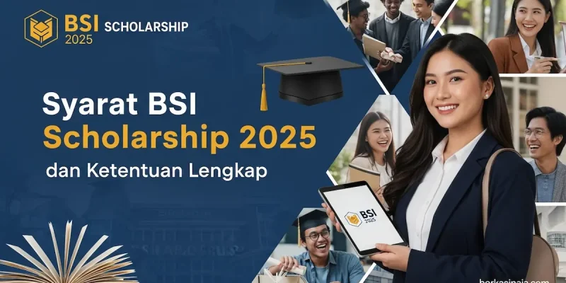 Syarat BSI Scholarship 2025 dan Ketentuan Lengkap