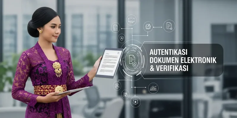 Autentikasi Dokumen Elektronik & Verifikasi