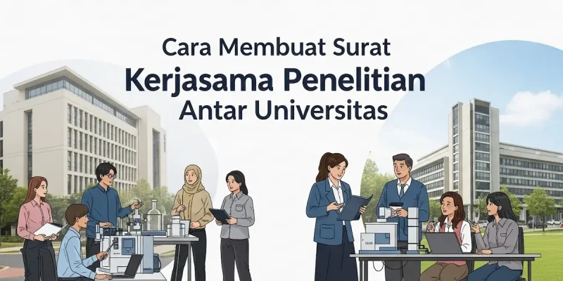 Cara Membuat Surat Kerjasama Penelitian antar Universitas