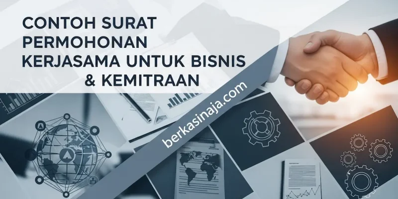 Contoh Surat Permohonan Kerjasama untuk Bisnis & Kemitraan