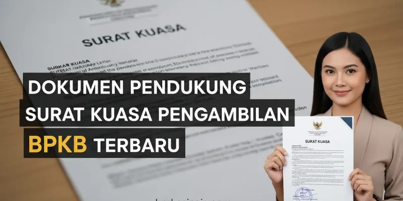 Dokumen Pendukung Surat Kuasa Pengambilan BPKB Terbaru