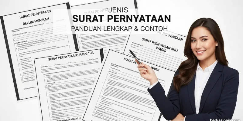 Jenis Surat Pernyataan Panduan Lengkap & Contoh