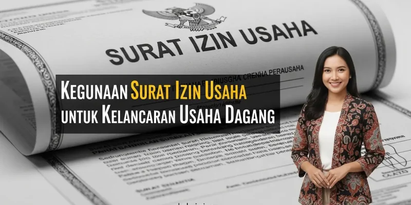 Kegunaan Surat Izin Usaha untuk Kelancaran Usaha Dagang