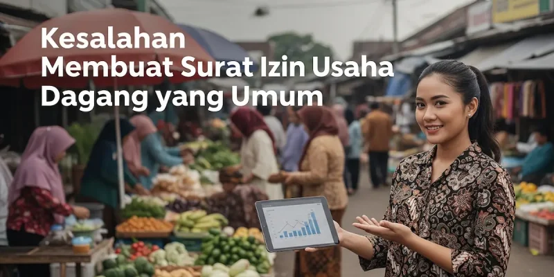 Kesalahan Membuat Surat Izin Usaha Dagang yang Umum