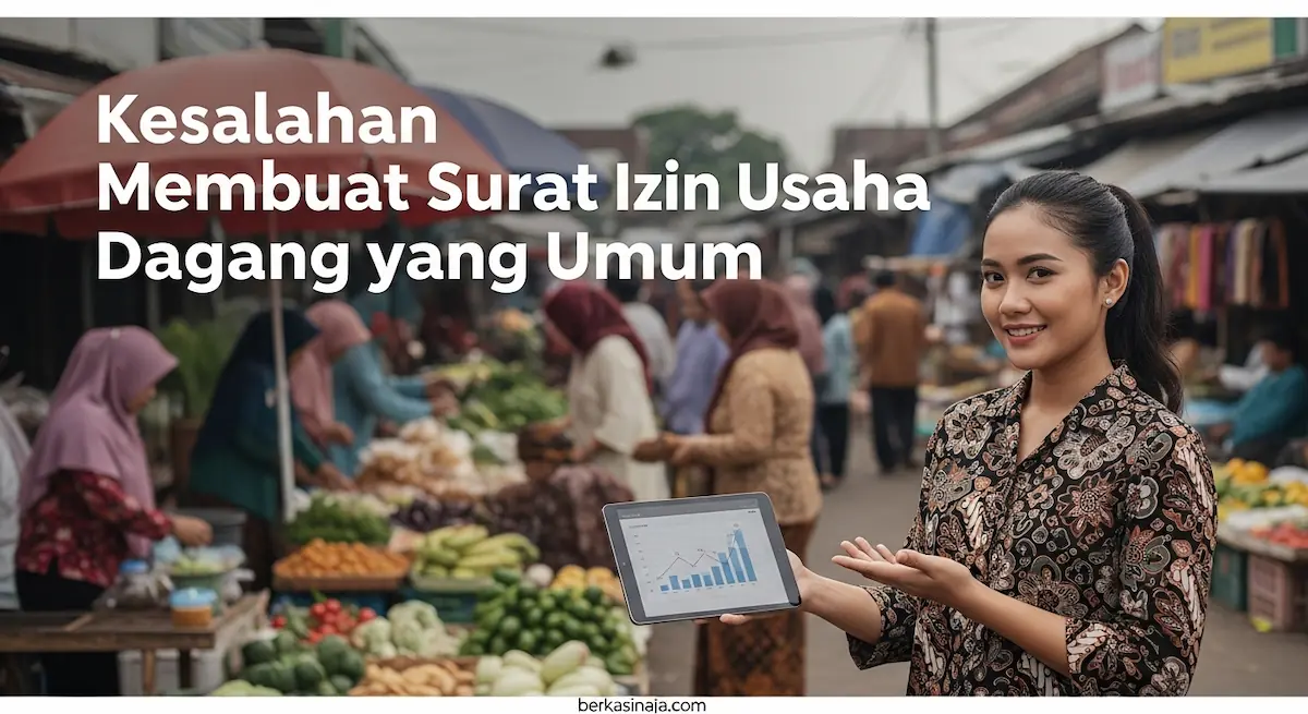 Kesalahan Membuat Surat Izin Usaha Dagang yang Umum